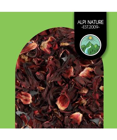  Alpi Nature Alpi Nature Organic Hibiscus Herbal Tea 1kg Dried Whole Hibiscus Flowers Loose Leaf Tea - Buy Online on GoSupps.com