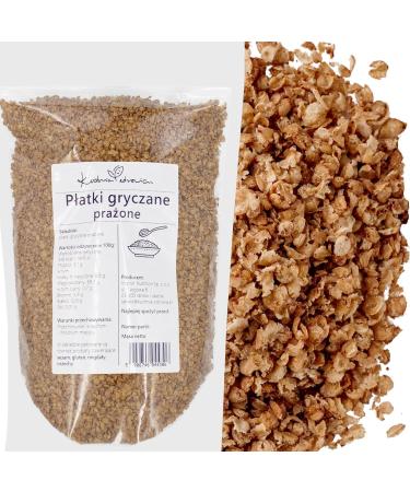Kuchnia Zdrowia Kuchnia Zdrowia - Grilled Buckwheat Flakes - No Additives - Natural - Leak Proof Packaging with Zipper - Doypack: (1000g)