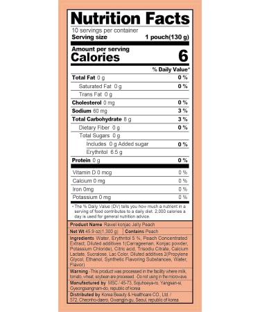 RAWEL Thingle Delicious Konjac Jelly - Peach Flavor, 6 Calories per Pouch, Sugar Free, Low Carb, Drinkable Zero Sugar Jelly Dessert - 2.86lb (Pack of 1) - Buy Online on GoSupps.com