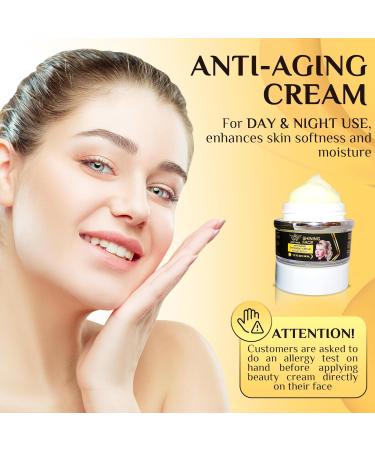 LADY NADA Anti-Aging Face Cream Anti-Wrinkle Moisturizer for Women & Men Instantly Smooths Fine Lines in Minutes Light Formula with Collagen Hyaluronic Acid & Vitamin E 1.7 fl oz - Buy Online on GoSupps.com