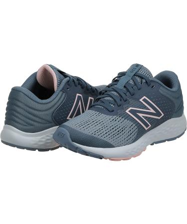 New Balance Women's 520 V7 Running Shoe 7.5 - Grey/Silver/Teal - Buy Online on GoSupps.com