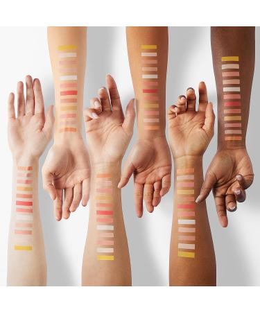 LUXAZA Nude Eyeshadow & Blush Palette with Eyeliner, Brushes - Smoky Makeup Kit - Buy Online on GoSupps.com