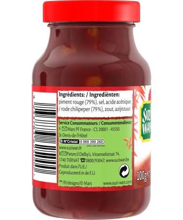 SUZI WAN Chili Puree 100g - Buy Online on GoSupps.com