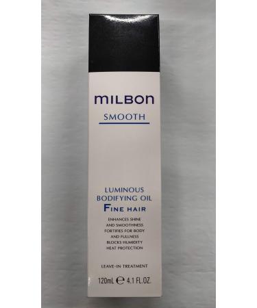 Milbon Smooth Luminous Bodifying Oil Fine Hair 4.1oz