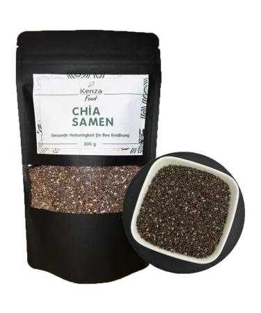 Chia seed 300 g |100% natural |Omega-3 fatty acids |rich in many nutrients and antioxidants |300 g chia seeds for natural energy