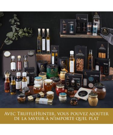 TruffleHunter - Black and White Truffle Oil Set - Extra Virgin Olive Oil for Cooking and Seasoning - 100ml x 2 - Buy Online on GoSupps.com