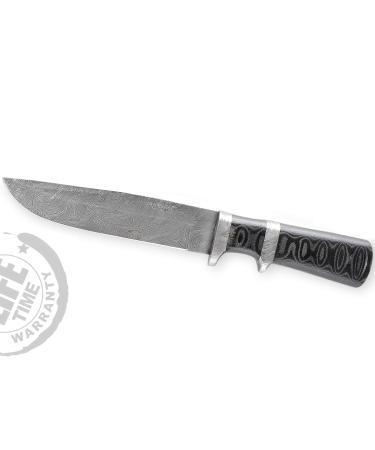 Perkin hunting knife Bowie Damascus knife hunting knife with sheath
