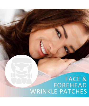 Anti Wrinkle Patches for Face & Forehead - 160 PCs Invisible Face Lift Tape for Anti Aging - Facial Skin Care Tool - Buy Online on GoSupps.com