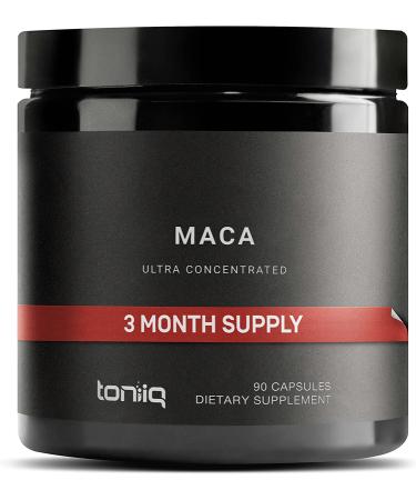 Toniiq Wildcrafted Maca Root Ultra High Strength - 90 Capsules