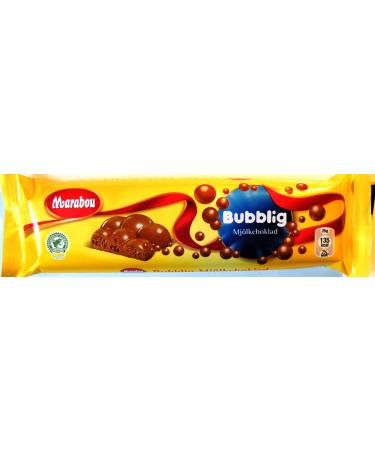 Marabou Marabou Milk Chocolate with Air Bubbles - Bubbly Milk Chocolate 60 g