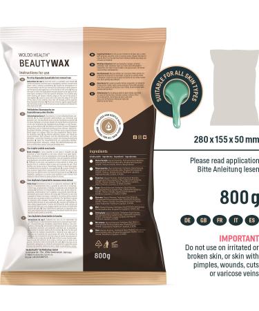 Wax Beads for Hair Removal with Aloe Vera - 800g | Stripless Waxing Solution for Smooth Skin - Buy Online on GoSupps.com