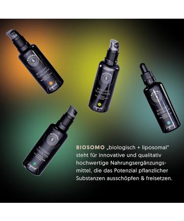 Biosomo Liposomal Curcumin - High Bioavailability Turmeric Extract with 95% Curcuminoids - Scientist-Developed 50ml - Buy Online on GoSupps.com