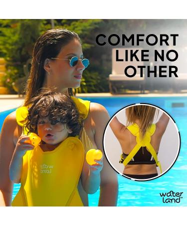 WaterLand Baby Carrier - Waterproof Infant Chest Holder for Pool & Beach - Light Blue Sky - Buy Online on GoSupps.com