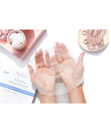 Eau Thermale Av ne A-Oxitive Sos Antioxidant Sheet Mask with Vitamin C & E - Hyaluronic Acid - Free Radical Protection - Buy Online on GoSupps.com