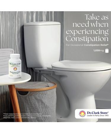 Dr. Clark Magnesium Sulfate USP (Epsom Salt) 1030mg - Constipation Relief & Liver/Gallbladder Cleanse - 100 Capsules - Buy Online on GoSupps.com