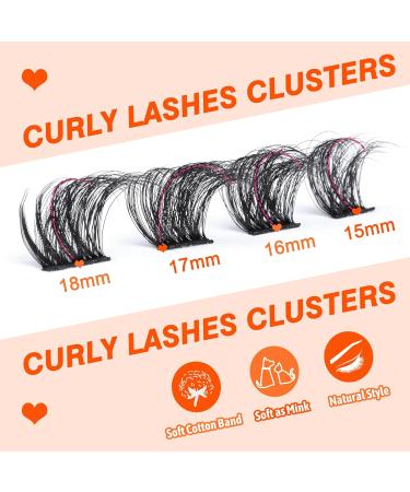 Fluffy Cluster Lashes - Natural Wispy False Eyelashes - 7 Pairs Multipack by Eefofnn - Buy Online on GoSupps.com