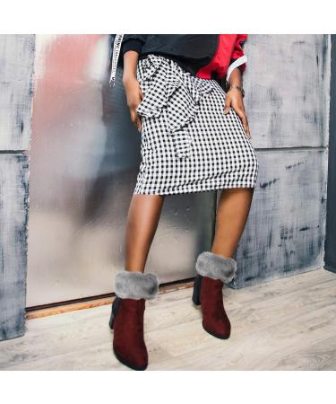 ToddMomy 3 Pairs Luxury Faux Fur Boot Covers | Fluffy Leg Warmers & Shoe Socks for Ultimate Comfort - Shop Internationally Now! - Buy Online on GoSupps.com