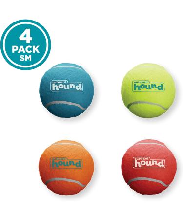 Outward Hound Squeaker Ballz Fetch Dog Toy Small- 4 Pack Small (4-pack) - Buy Online on GoSupps.com