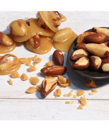 Friars Buttered Toffee Brazil Nuts - 250g Bag | Brittle Butter Toffee Coated Bolivian Brazil Nuts | Artisan Sweets for Vegetarians | Perfect Gift for Special Occasions - Buy Online on GoSupps.com