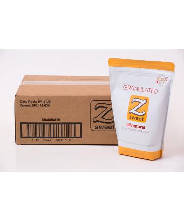 Z SWEET All-Natural Zero Calorie Sweetener 24 Oz - Non-GMO, Gluten-Free, Keto & Diabetic Friendly Erythritol Sugar Alternative - Buy Online on GoSupps.com