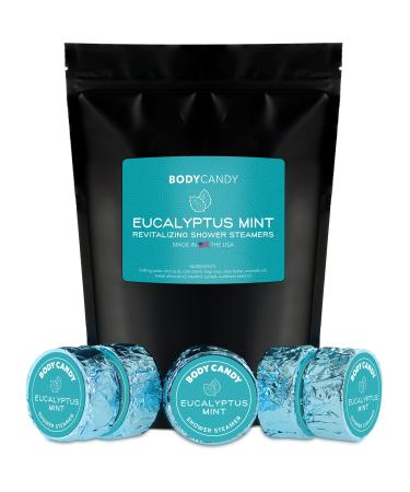 Body Candy Handmade in USA Shower Steamers Extra Large Aromatherapy 12 Pack Shower Bombs Relaxation Bath Gifts for Women and Men Essential Oil Shower Tablets for Relaxation