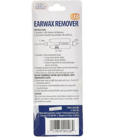 Jobar's Lighted Earwax Remover - Easy & Effective Ear Cleaning Tool - Buy Online on GoSupps.com