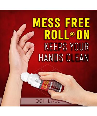 DCH Labs Warming Arthritis Pain Relief Roll-on 3oz - Deep Penetrating Capsaicin for Muscle & Joint Pain in Hands, Wrists, Feet, Knees & Back - Buy Online on GoSupps.com