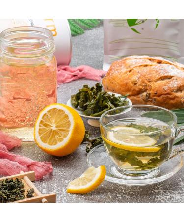 oriarmcha Tuo Suan Tieguanyin Oolong Tea Loose Leaf - Anxi Tie Guan Yin Tea Fresh Sour Style - Chinese Ti Kuan Yin Wulong Green Tea Leaves 100g Tieguanyin Tea 100g - Buy Online on GoSupps.com