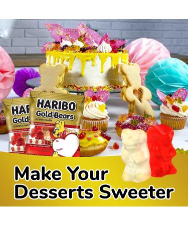 Haribo Gummy Candy  3 LB of 80 Mini Candy Bulk Pack For Kids or Adults  Delicious and Naturally Flavored Gummy Bears  Bulk Candy With Adorable Bear Shape  Ideal for Any Birthday Parties  Halloween Candy Etc. - Buy Online on GoSupps.com