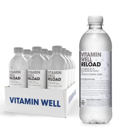 Vitamin Well Vitamin Well - Drinks enriched with vitamins and minerals taste lemon lime 12x500ml (Reload)