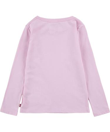 Levi's Kids Baby Girls Long Sleeve Batwing Tee - 3 Months, Roseate Spoonbill - Buy Online on GoSupps.com