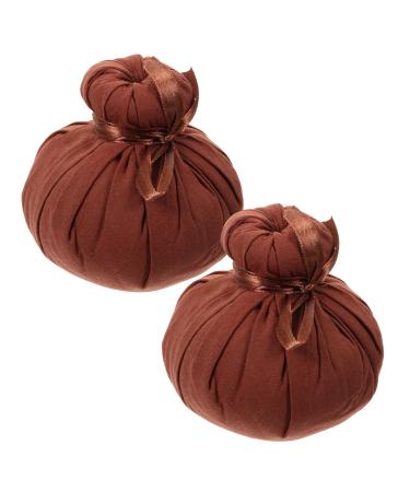 Minkissy 2st Thai Health Ball Thai massage accessories Chinese pain balls Massageball Chinese herbal package Bath balls Chinese herbal medicine warm bags Chanto