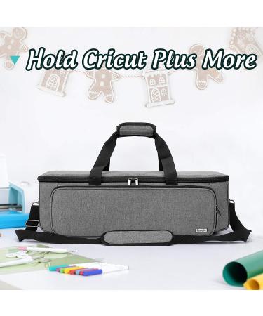 LUXJA Carrying Bag for Cricut Explore Air & Maker - Gray | Patent Design | Organize Die-Cutting Machine & Supplies - Buy Online on GoSupps.com