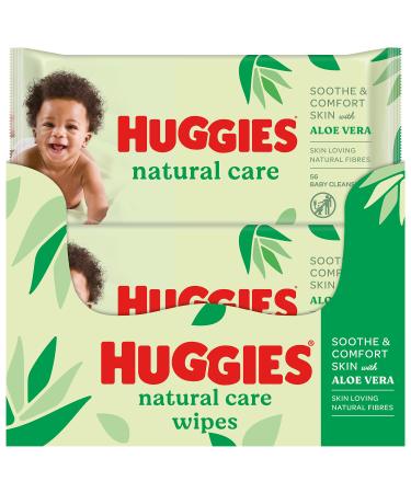 Huggies Baby Wipes Natural Care No. Packs (20 Packs No. Wipes Total) 20 Count (Pack of 1)