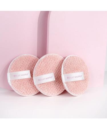 Brushworks HD Reusable Makeup Remover Pad 3-Pack - Eco-Friendly 70g | International Shipping Available - Buy Online on GoSupps.com