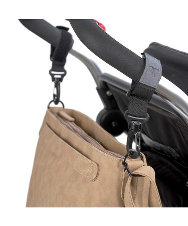 L SSIG Vegan Leather Baby Diaper Bag - Tender Shoulder Bag in Camel | Stylish & Functional Accessories for Moms - Buy Online on GoSupps.com