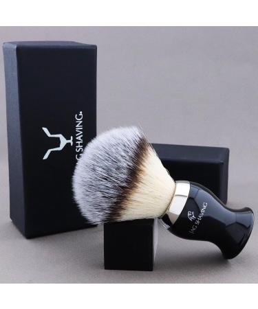 JAG Shaving Razor Brush - Synthetic Silver Spitzhaar Shaving Brush for Men & Women - Perfect Partner for Your Shaving Cream - Buy Online on GoSupps.com