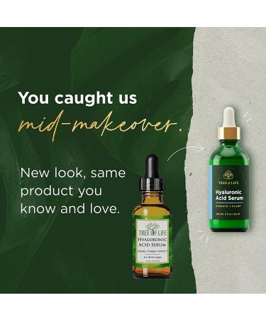 Tree of Life Retinol Serum & Hyaluronic Acid Duo | Firming & Hydrating Facial Serum Set - 2 x 1 Fl Oz - Buy Online on GoSupps.com