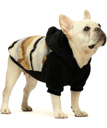 Fitwarm Camo Fuzzy Sherpa Dog Hoodie - Black Large - Buy Online on GoSupps.com