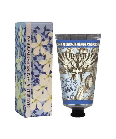 Royal Botanic Gardens KEW Hand Cream & Shea Butter Soap Gift Set - Bluebell & Jasmine | Luxury Skincare for All Skin Types | International Shipping Available - Buy Online on GoSupps.com