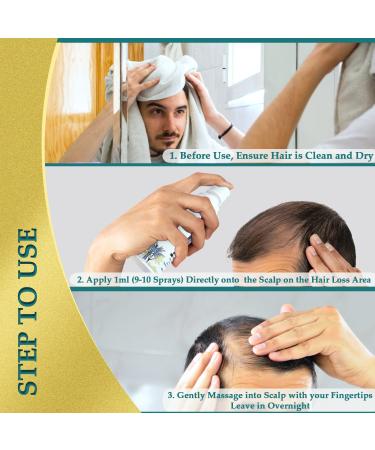 Creip Natural Hair Growth Oil Spray Batana Rosemary Serum - 2 Fl Oz. - Buy Online on GoSupps.com