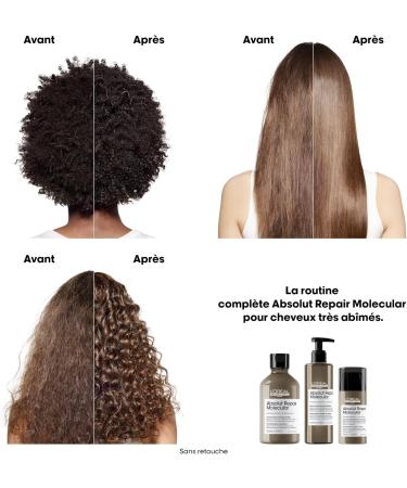 L'Or al Professionnel Paris L Or al Professionnel Absolut Repair Molecular Discovery Kit All Types of Damaged Hair Trio Shampoo (100ml) + Concentrated Mask (75ml) + Leave-In Mask (100ml) Patented Formula - Buy Online on GoSupps.com