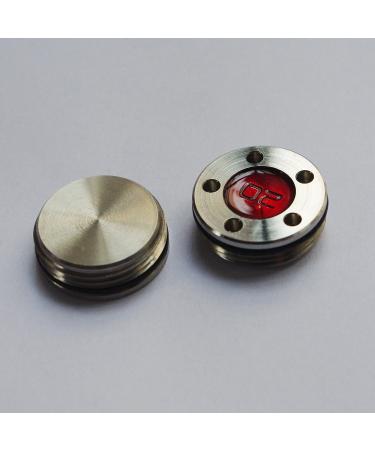 2 x 20g Custom Weights + Red Wrench for Titleist Scotty Cameron Putters - Red - Buy Online on GoSupps.com