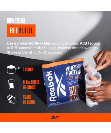 Reebok Post-Workout Amino Acids + Protein Bundle: REECover Rocket Moon Pop + REEBuild Vanilla Ice Cream | Muscle Recovery Hydration Strength Joint Support - Buy Online on GoSupps.com