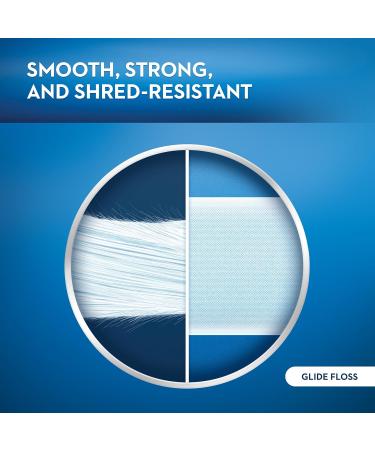 Oral-B Glide Floss Picks Whitening Dental Floss Radiant Mint 75 Count - Buy Online on GoSupps.com