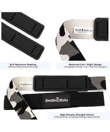 Smith & Solo Train Aid - Strength Training Lifting Straps for Men & Women | Fitness Accessories for Bodybuilding & Gym - Buy Online on GoSupps.com