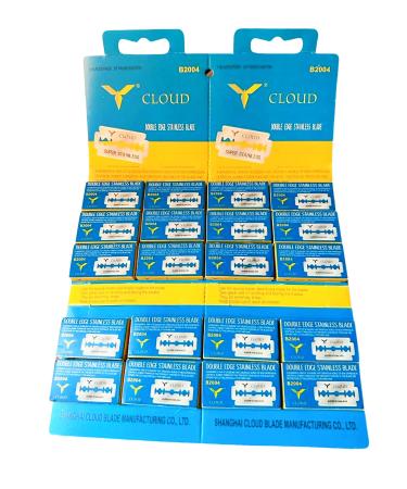 100 razor blades Cloud B2004