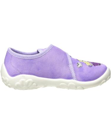 Superfit Bonny Lilac Slipper 8500 - Size 10 UK Child | Cozy and Comfortable Slippers - Buy Online on GoSupps.com