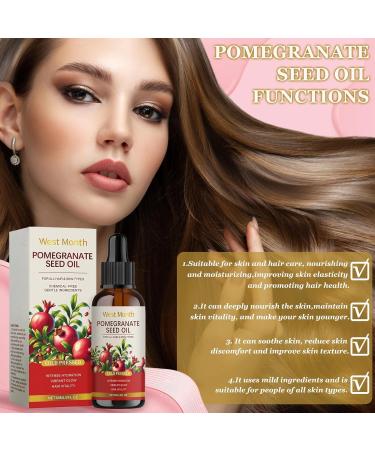 Huile de p pins de grenade huile de rose musqu e huile de p pins de grenade press e froid huile de p pins de rose musqu e de premi re qualit pour le soin de la peau et des cheveux 60 ml - Buy Online on GoSupps.com
