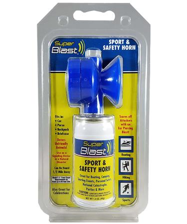 Safety Air Horn, 1.4 Ounces, Warning Horn, Sport and Safety Personal Alarm Horn, Dangerous Animal Deterrent